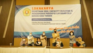 Lokakarya SDM Hari Pertama, FEB UPNVJ Bahas Motivasi Bekerja Oleh Praktisi Psikolog