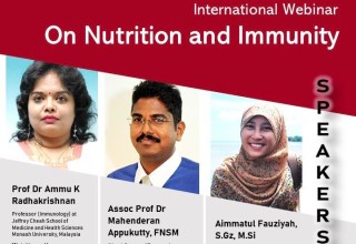 Tingkatkan Nutrisi dalam Tubuh, FIKES UPNVJ Gelar Webinar Internasional dengan Tema “On Nutrition And Immunity”