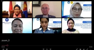 Fakultas Ekonomi dan Bisnis Gelar On Web Seminar – World Series 1  “Business Development and Governance Risk Control In Pandemic Era”
