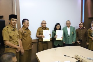LPPM UPNVJ Tandatangani PKS dengan 4 Instansi di Lingkungan Pemda Kabupaten Serang