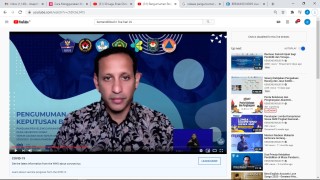 Pengumuman Penyelenggaraan Pembelajaran Semester Genap di Masa Pandemi Covid – 19 oleh Kemdikbud RI