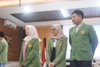 Tingkatkan Kolaborasi Semangat Kabinet Samagata, BEM UPNVJ Lakukan Visit Fakultas