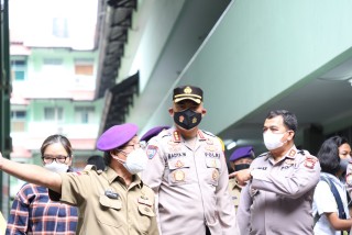 Dirbinmas Polda Metro Jaya Kaget Antusiasme Vaksinasi di UPNVJ Tinggi