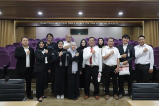 FISIP UPNVJ dan ANTV Jajaki Berbagai Peluang Kerja Sama