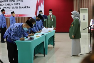 UPNVJ Perpanjang Seleksi Jabatan Pimpinan Tinggi Kepala Biro Umum dan Keuangan Tahun 2021
