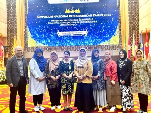 UPNVJ Ikut Ambil Bagian dalam Simposium Nasional Kependudukan 2025 di Padang