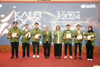 Kaleidoskop 2023 UPNVJ Jadi Ajang Apresiasi Untuk Mahasiswa/I Berprestasi