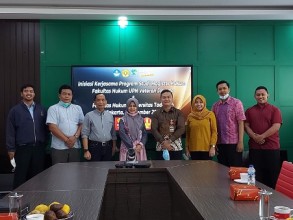 Magister Hukum UPNVJ Melakukan Inisiasi Kerjasama dengan Pascasarjana Universitas Tadulako