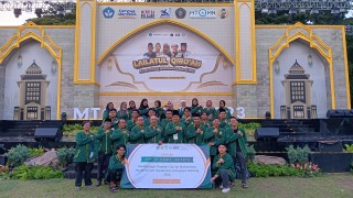 Delegasi UPNVJ Gelorakan Bela Negara dan Syiar Islam dalam MTQMN 2023