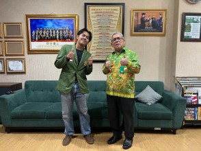 Rektor UPNVJ Apresiasi Kreativitas Mahasiswa Ilmu Komunikasi yang Kenalkan Kampus Lewat Konten Video TikTok