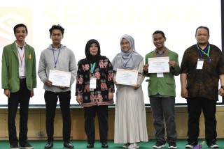FIK UPNVJ Beri Penghargaan pada Empat Karya Ilmiah Terbaik di SENAMIKA 2020