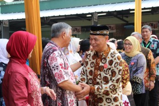 Hari Pertama Masuk Kerja, UPNVJ Gelar Halal Bihalal