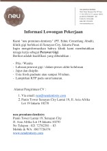 Lowongan Pekerjaan Perawat Gigi