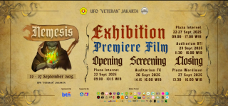 Hadirkan Ruang Refleksi, dari Ancaman Menjadi Kekuatan, UFO UPNVJ Gelar Pameran Angkatan XII