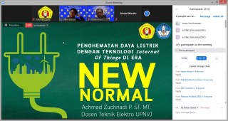 International Webinar FT UPNVJ “Future Energy: Harvesting, Distribution And Saving”, 2020.