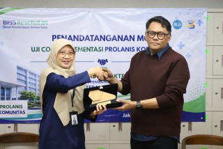 FK UPNVJ dan BPJS Kesehatan Teken PKS Uji Coba Prolanis Komunitas
