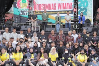 Rektor UPNVJ Resmi Tutup PORSIMNAS WIMAYA 2022