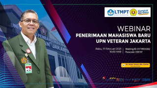 Bahas Tuntas Jalur Masuk UPN Veteran Jakarta 2021 Bersama Dr. Anter Venus, MA., Comm,
