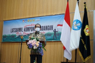 Launching Pelatihan Dasar Kemiliteran Komponen Cadangan Bela Negara Indonesia