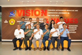 Kunjungan Tim Badiklat Kemhan RI Dalam Rangka Paparan “ Courtesy Call Bela Negara”