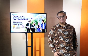 Prospektiv 2026 UPNVJ : Prof. Amrie Dorong Mahasiswa Kuasai Kreativitas, Kewirausahaan, dan Kolaborasi