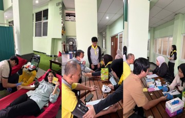 Gandeng RSPAD Gatot Soebroto, KBK AVICENNA UPNVJ Gelar Donor Darah untuk Kemanusiaan