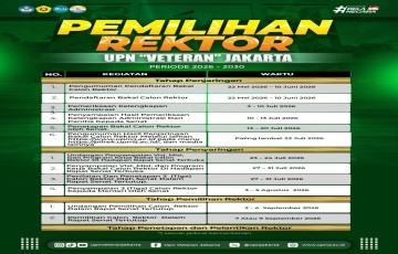 UPNVJ Buka Seleksi Terbuka Pemilihan Rektor Periode 2026–2030