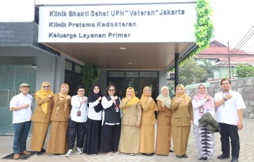 Klinik Bhakti Sakti UPNVJ Terima Kunjungan Dinkes Depok untuk Konsultasi Perizinan Klinik Rawat Jalan
